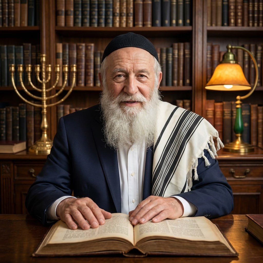 Rabi Character teaching wisdom